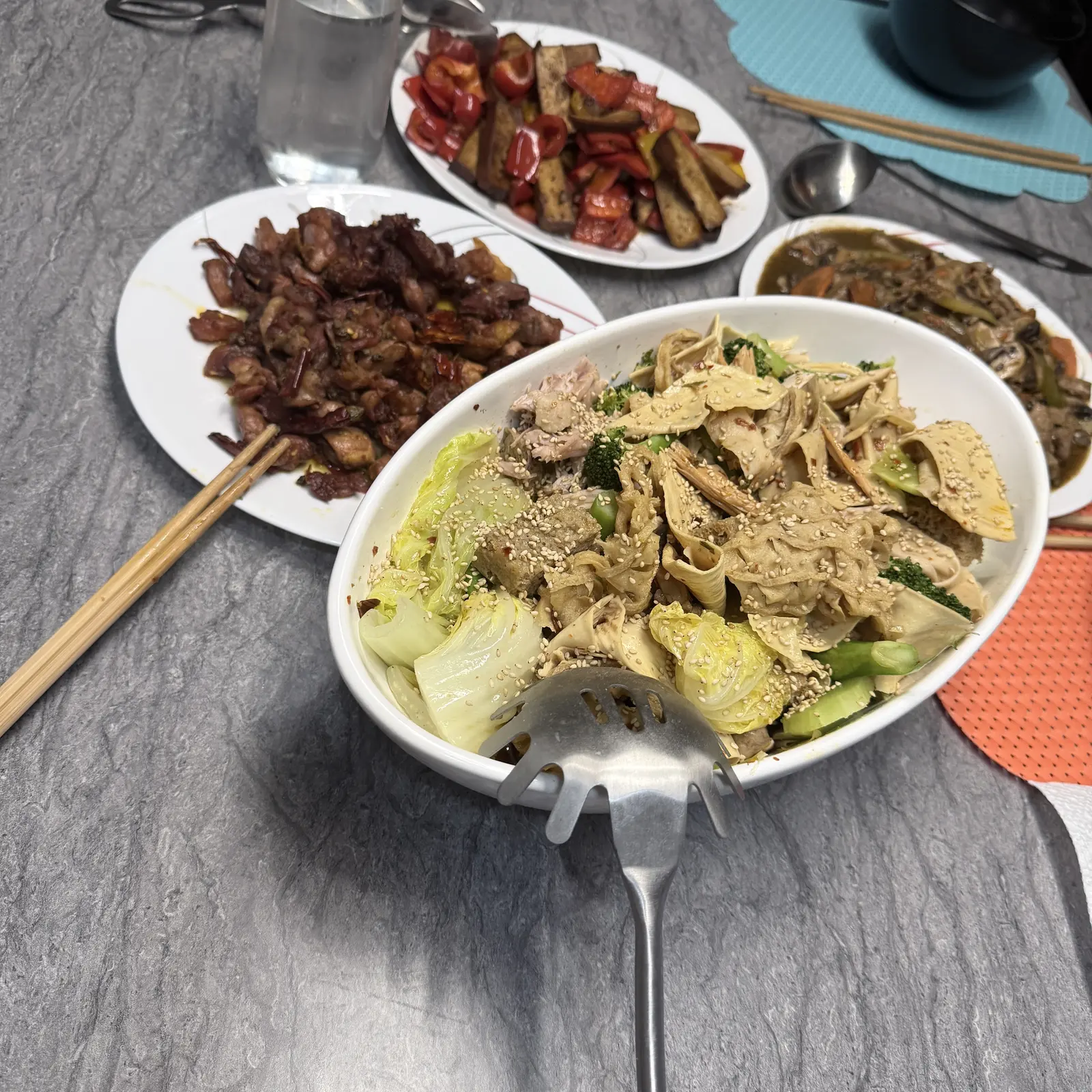 Home-cooked Chinese dish prepared by Mindy