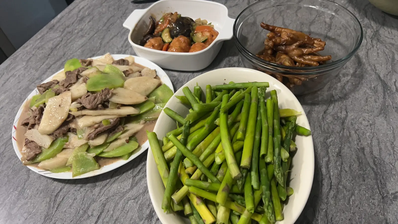 Home-cooked Chinese dish prepared by Mindy