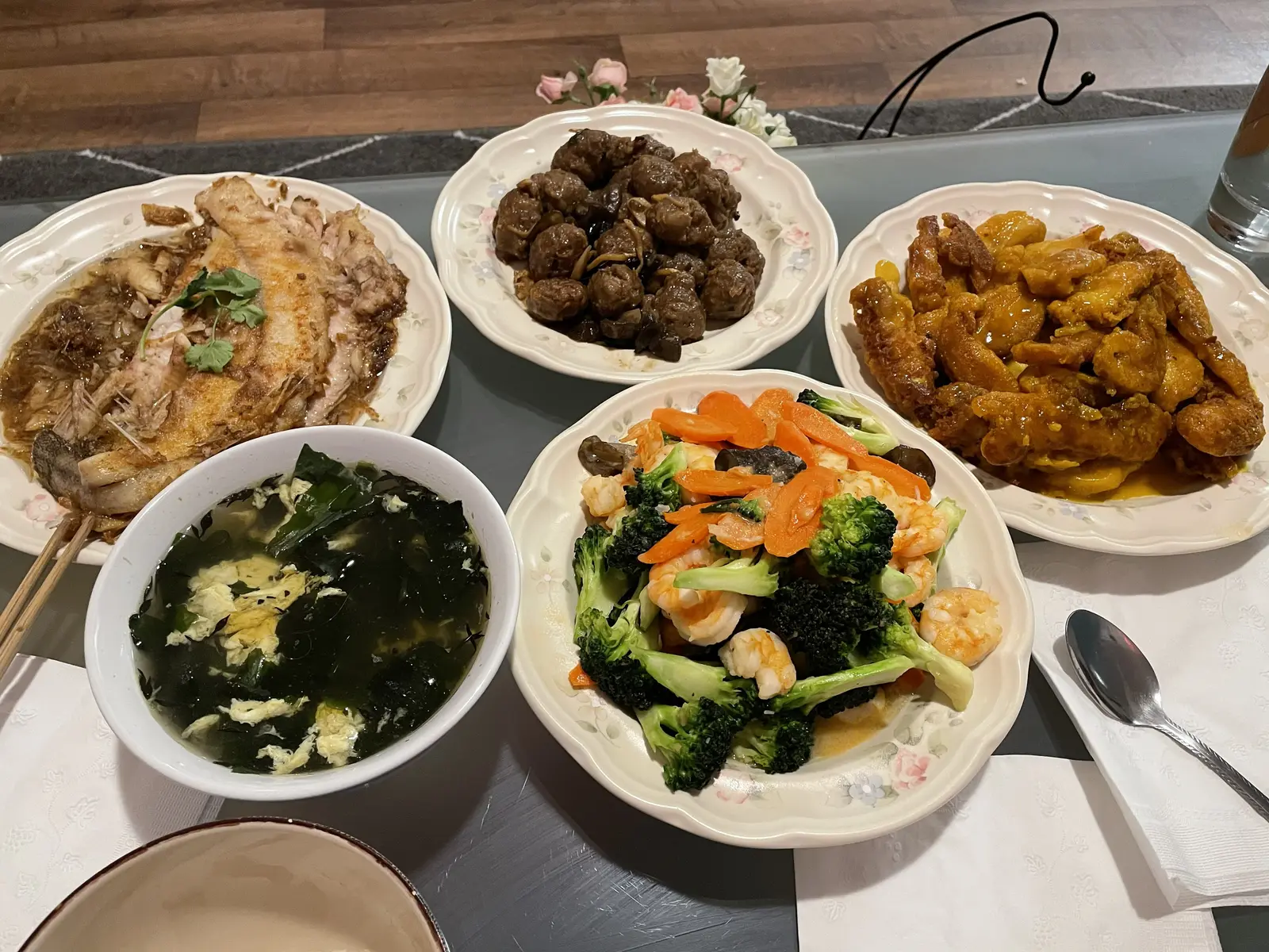 Home-cooked Chinese dish prepared by Mindy